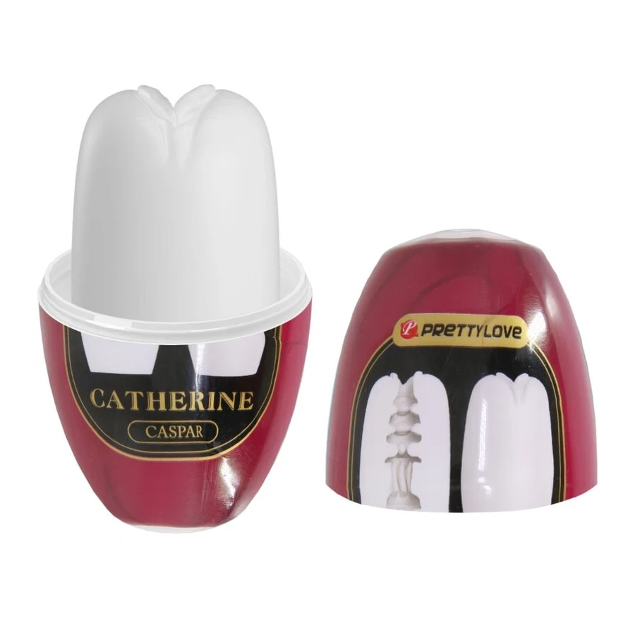 PRETTY LOVE - CATHERINE MASTURBATORE MASCHILE BIANCO